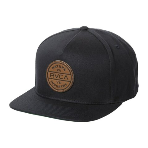 RVCA Stamp Snapback Hat Navy