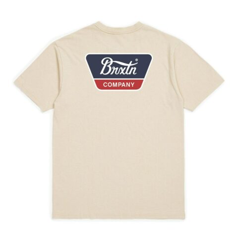 Brixton Linwood T-Shirt Vanilla