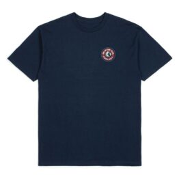 Brixton Rival II T-Shirt Navy Red