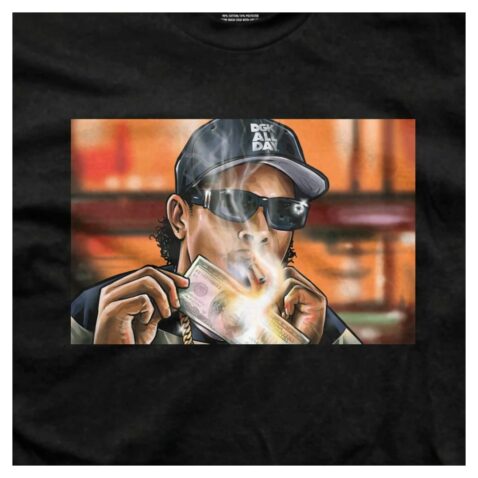 DGK Burnin’ T-Shirt Black