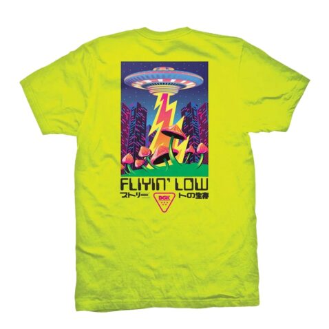 DGK Liquid City T-Shirt Safety Green