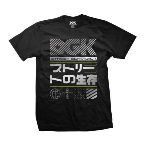 DGK Street Survival T-Shirt Black