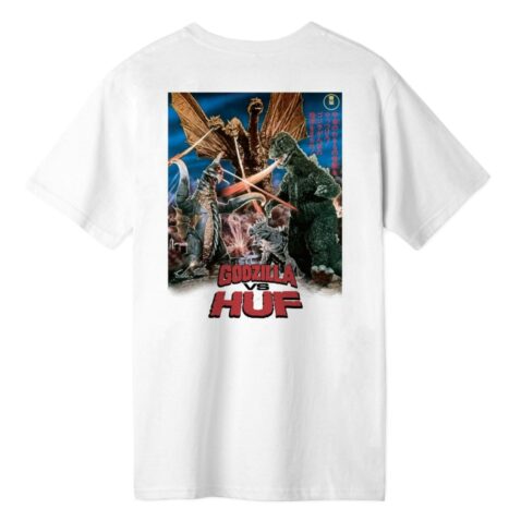 HUF Godzilla Destroy All Monsters T-Shirt White