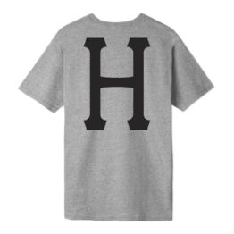 HUF Essentials Classic H T-Shirt Grey Heather
