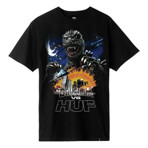 HUF Godzilla Tour T-Shirt Black