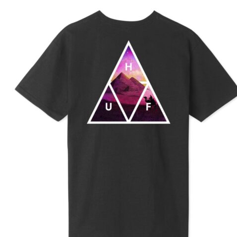 HUF Mirage TT T-Shirt Black