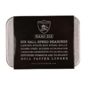 Hardluck Hard Six Bearings (Silver-Black) 01-min
