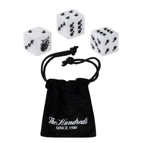 The Hundreds Adam Dice 3 Pack White