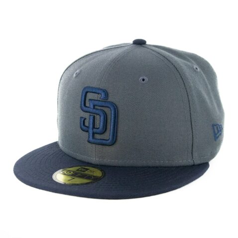 New Era 59Fifty San Diego Padres Graphite Dark Navy Dark Navy