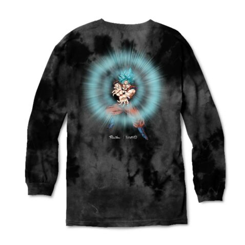 Primitive X DBS Energy Washed LS T-Shirt Black