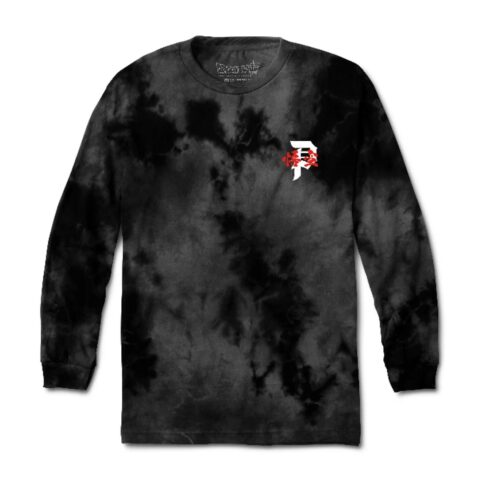 Primitive X DBS Energy Washed LS T-Shirt Black
