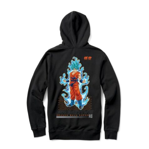 Primitive X DBS SSG Goku Hooded Sweatshirt Black