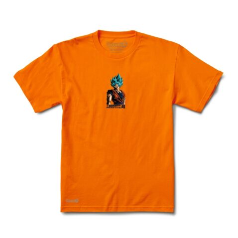 Primitive X DBS Shadow Goku T-Shirt Orange