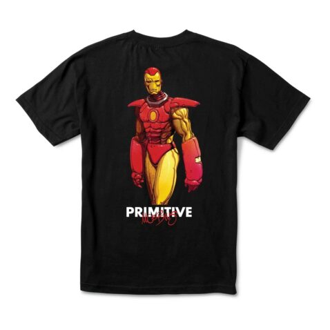 Primitive Iron Man T-Shirt Black
