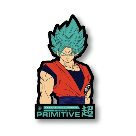 Primitive X DBS Goku Classic Pin Red