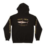 Salty Crew Bruce Hood Fleece (Black) 01-min