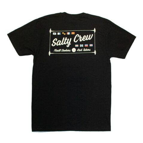 Salty Crew Pierside T-Shirt Black