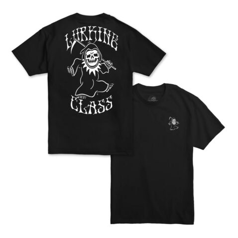 Sketchy Tank Dancing Reaper T-Shirt Black