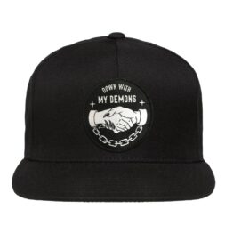 Sketchy Tank Down With My Demons Snapback Hat Black