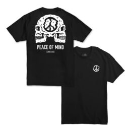 Sketchy Tank Peace Of Mind T-Shirt Black