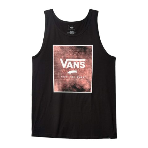 Vans Print Box Tank Top Black Calypso Coral Tie Dye