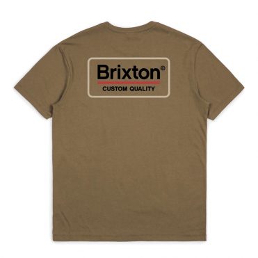 Brixton Palmer Premium T-Shirt Coconut