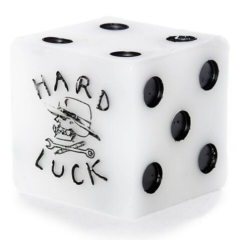 Hard Luck Dice Wax White