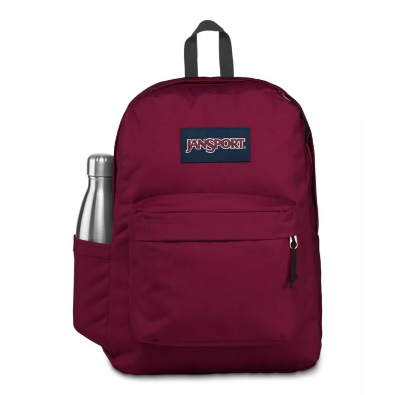 JanSport Superbreak Backpack (Russet Red)-min
