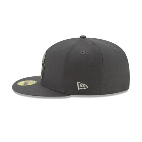 New Era 59Fifty Mandalorian Helmet Fitted Hat Graphite