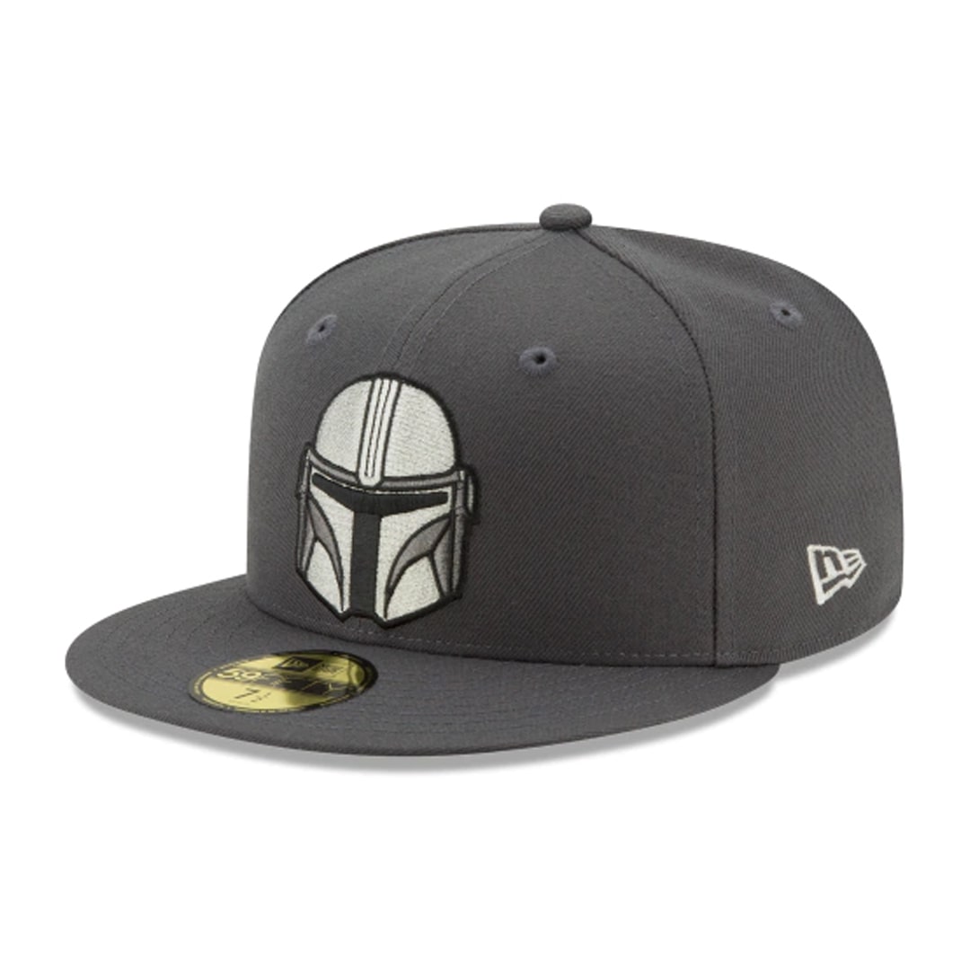 Star Wars The Mandalorian New Era 59Fifty Fitted Hat Black 