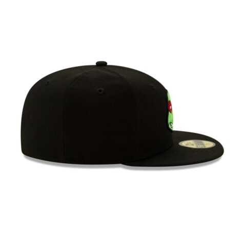 New Era 59Fifty TMNT Raphael Fitted Hat Black