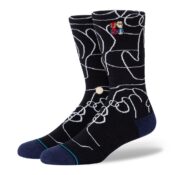 Stance Handsy Sock (Black)-min