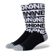 Stance The Ramones Sock (Black)-min