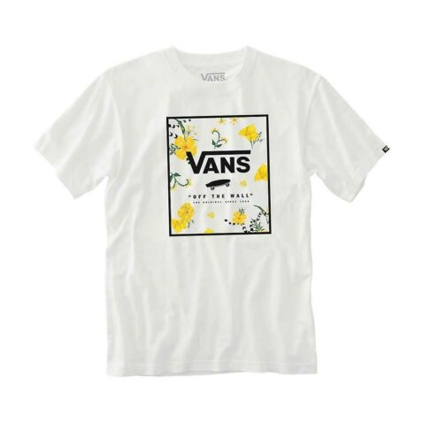 Vans Print Box T-Shirt Super Bloom White