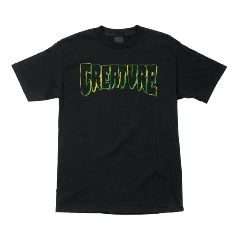 Creature Psych Outline T-Shirt Black