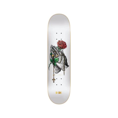 DGK Rosary Deck White