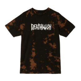 Death Wish Tag T-Shirt Coffee Tie Dye