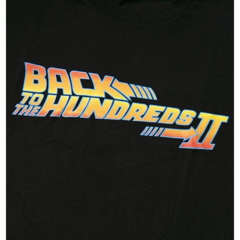 The Hundreds x BTTF 2 Title T-Shirt Black