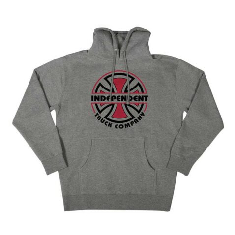 Independent ITC Bauhaus Pullover Hooded Sweatshirt Gunmetal Heather