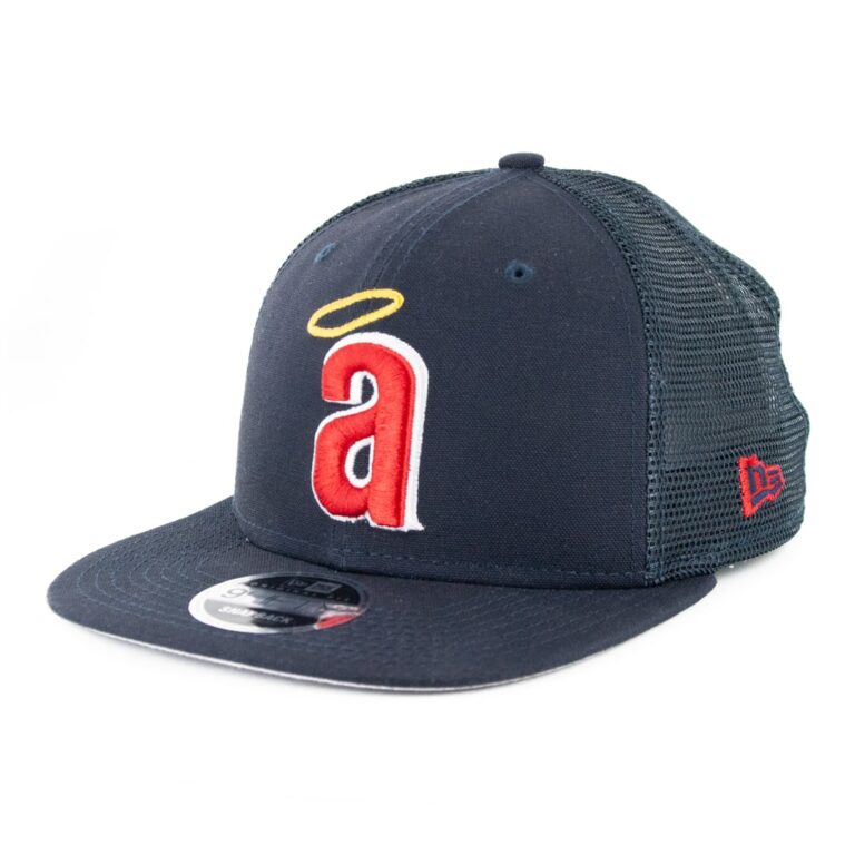 New Era CA Angels 9Fifty Trucker Patch Snapback Hat-min New Era CA Angels 9Fifty Trucker Patch Snapback Hat-min