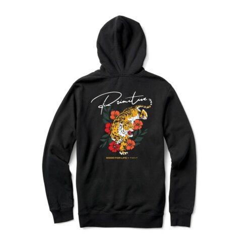 Primitive Island Hooded Sweatshirt Black
