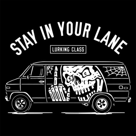 Sketchy Tank Vannin’ Pullover Sweatshirt Black