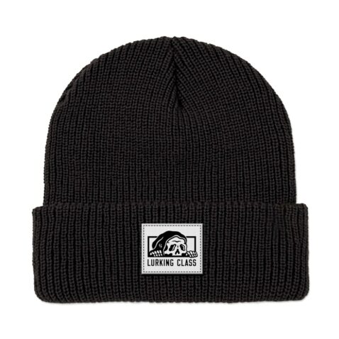Sketchy Torn Beanie Black