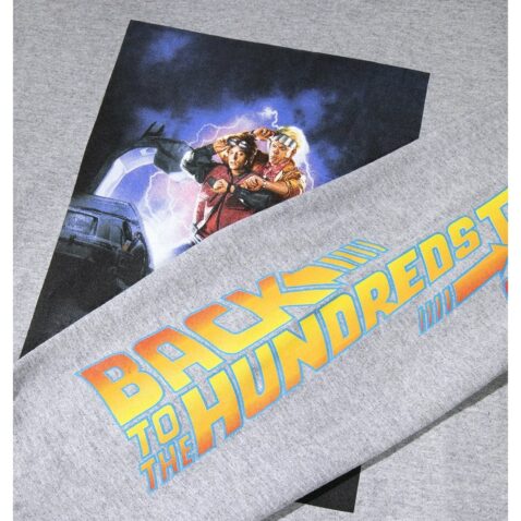 The Hundreds X BTTF 2 BTTH Cover LS T-Shirt Athletic Heather