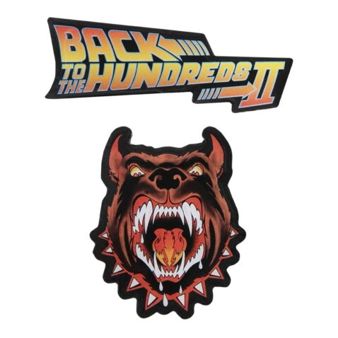 The Hundreds X BTTF 2 BTTH Pin Set