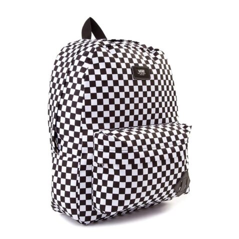 Vans Old Skool Checker Backpack Black White Checkerboard