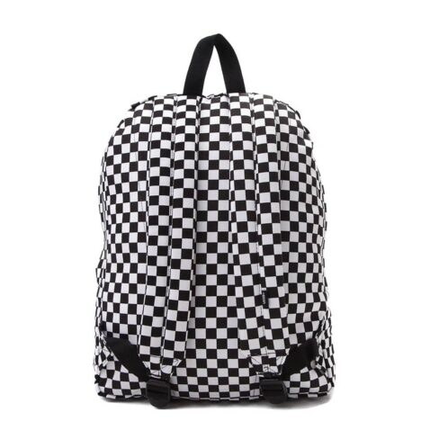 Vans Old Skool Checker Backpack Black White Checkerboard