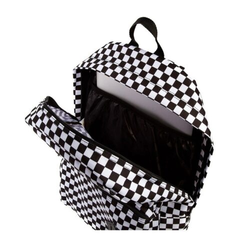 Vans Old Skool Checker Backpack Black White Checkerboard - Image 6