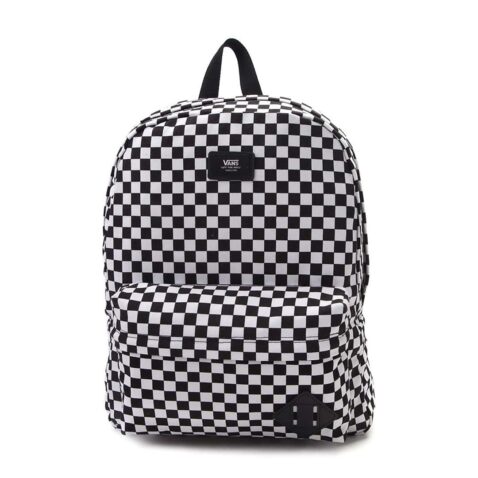 Vans Old Skool Checker Backpack Black White Checkerboard