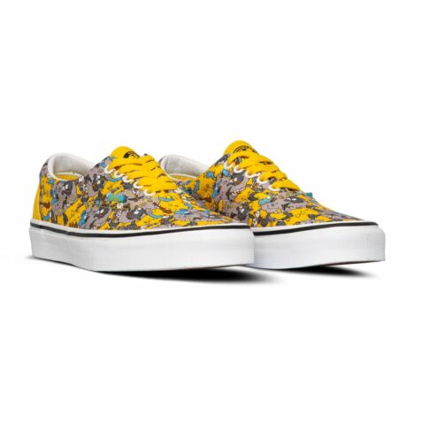 Vans X Simpsons Era Itchy and Scratchy Shoes Yellow